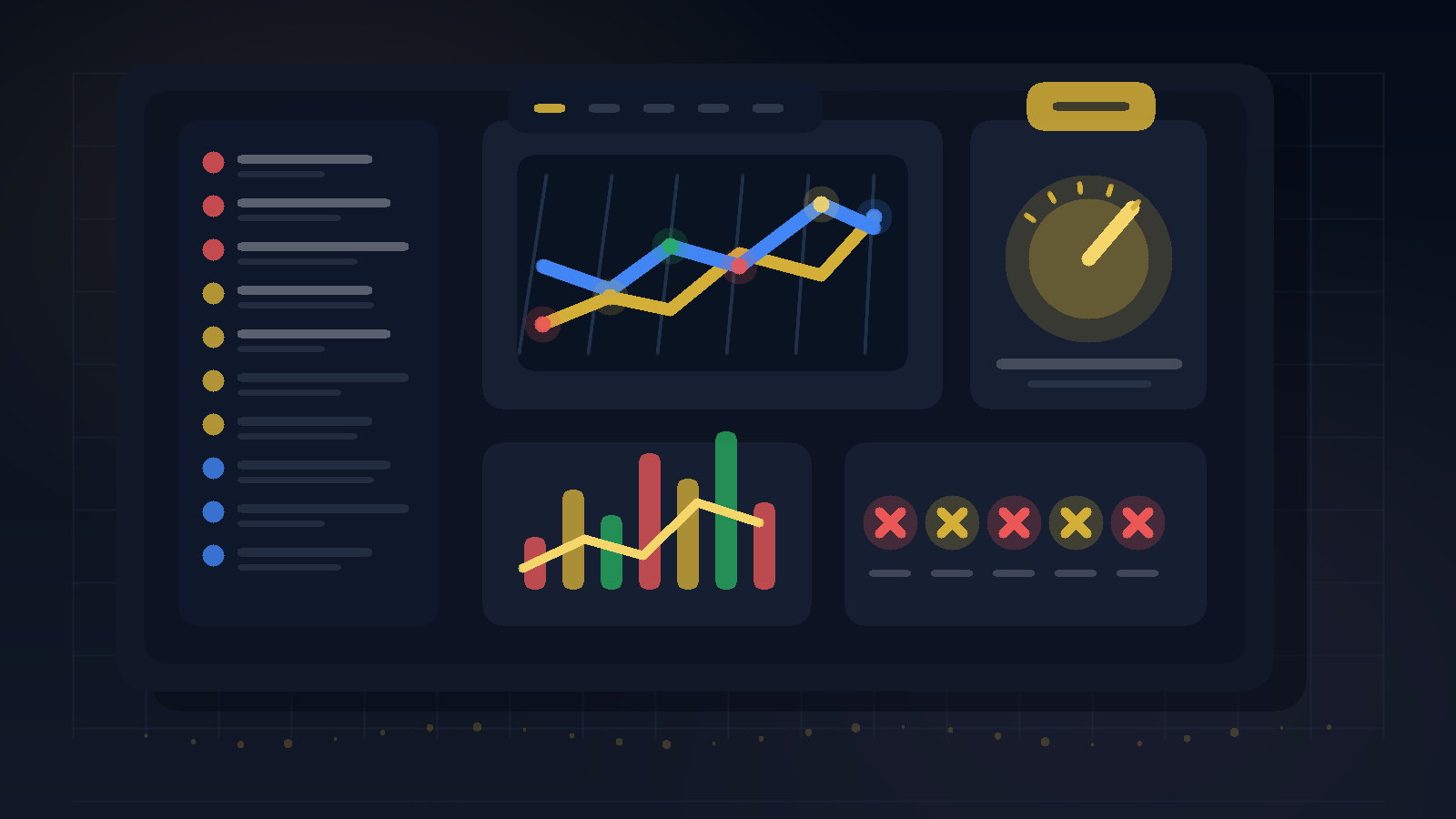 Dunkles SealScore Audit Dashboard mit zehn SEO-Fehlerkarten, Suchsignal, Prioritätenliste, Warnmarkierungen und technischer Website-Analyse.