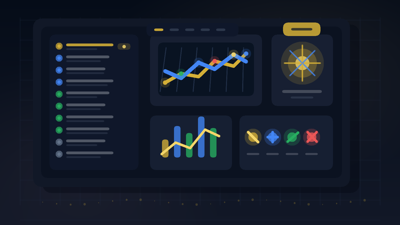 Dunkles SealScore Vergleichs-Dashboard mit SEO-Tool-Ranking, Sichtbarkeitskurven, Audit-Prioritäten und Wettbewerber-Signalen.